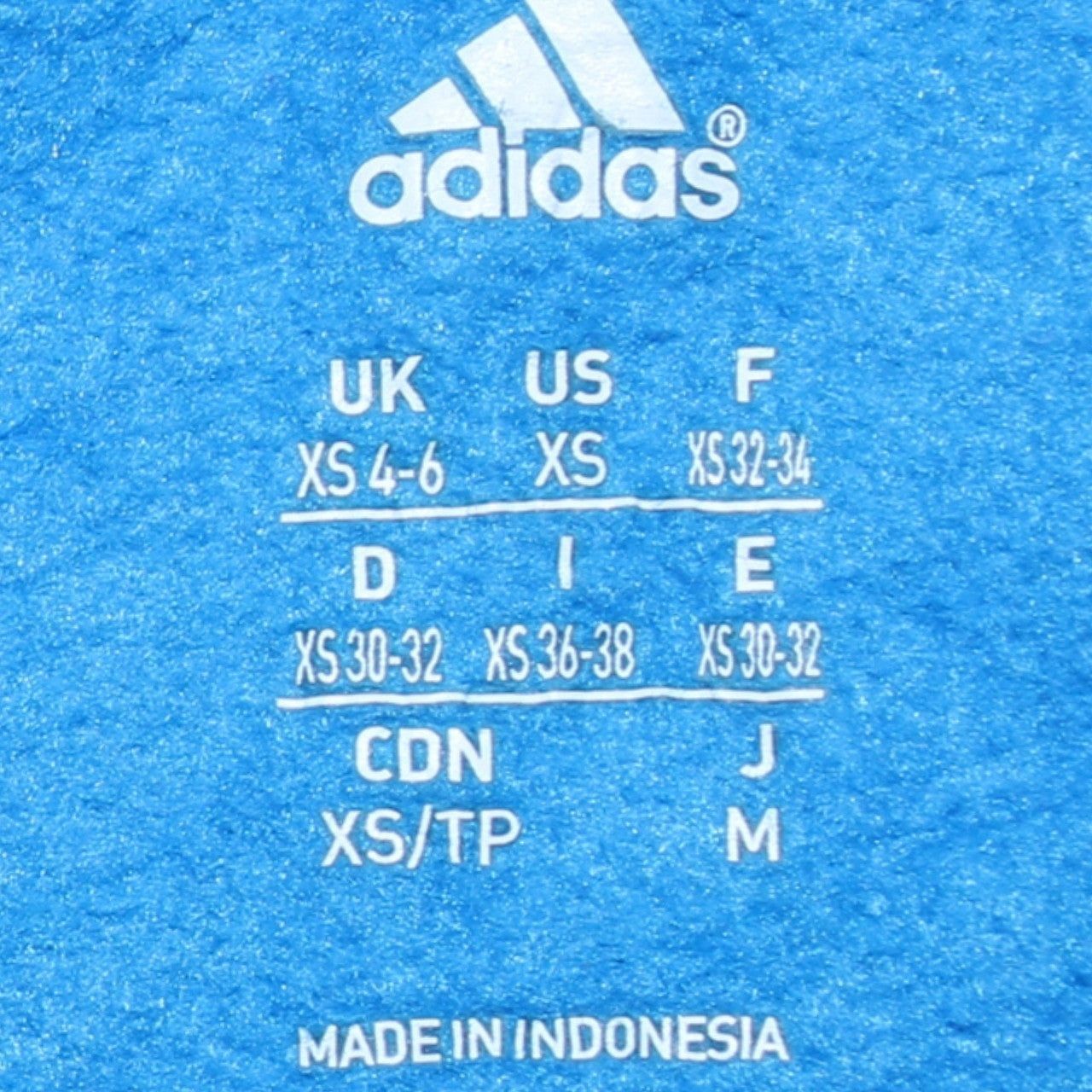 Adidas Blue Hoodie Womens Xs image 4