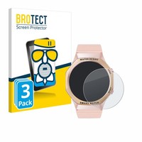 "3X Panzerfolie Schutzglas Matt FüR Mutoy Smartwatch 1.32\" (Rund) Displayschutz"