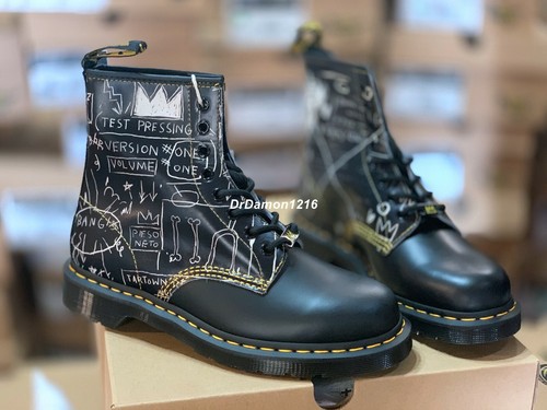 1460 basquiat leather ankle boots