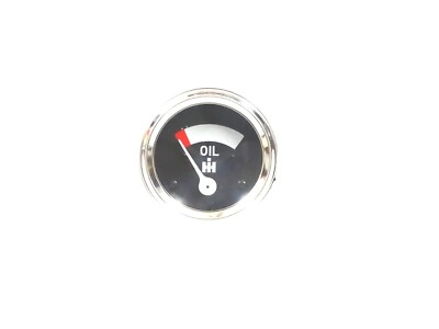 IH / Farmall Oil Pressure Gauge fits Super H, HV, M, MV, MTA, W4, W6, W6TA,W9 #1