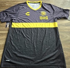 NWT Charly Leones Negros UDG Training Futbol Soccer Jersey Gray Men's Size XXL