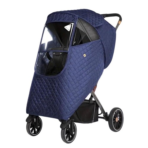 Baby Stroller Artifact Windshield Rain Cover Windproof Baby Stroller Raincoat - Picture 9 of 15
