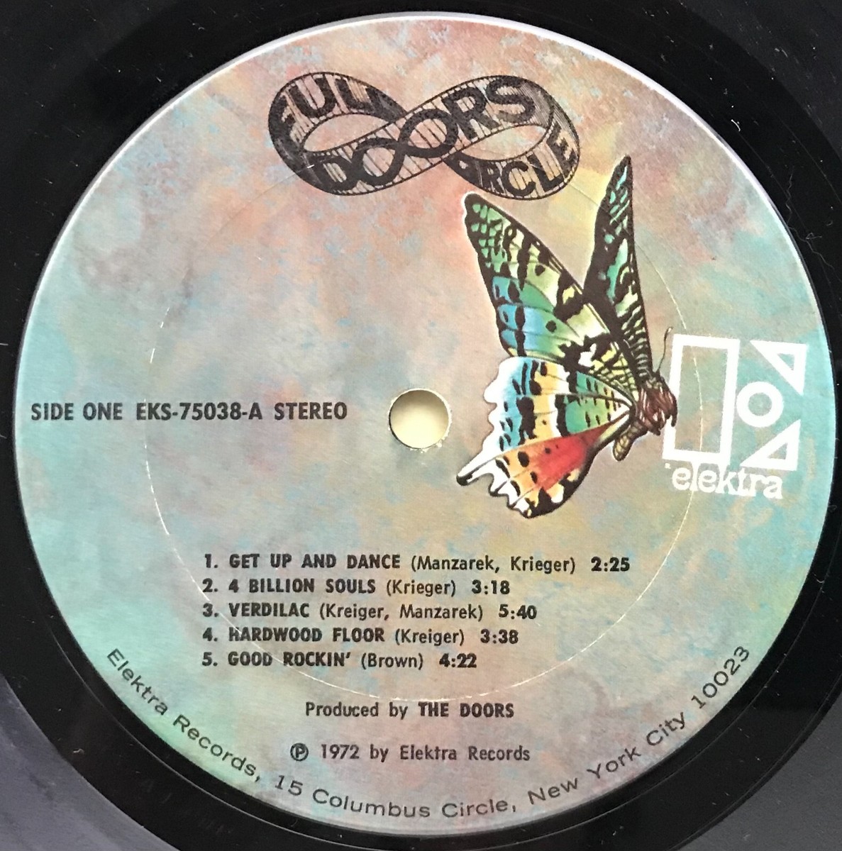 ELP THE FIRST FIVE:PICTURE DISC 限定品 377 Promotional Copy of The Doors : r/vinyl