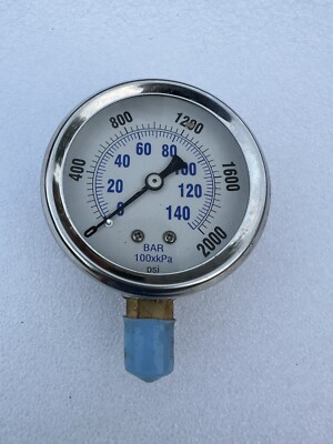 #ad BAR 100xkpa Pressure Gauge New Open Box $10.62