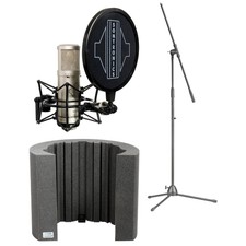 Sontronics Stc3x With Universal Acoustics Vocal Screen & Stand (new)