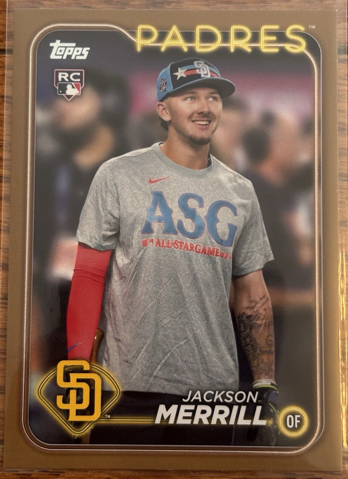 2024 Topps Update #ASG-49 JACKSON MERRILL All-Star Game Gold /75