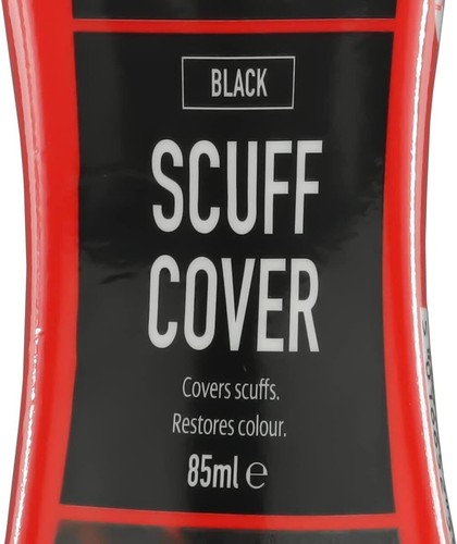 Cherry Blossom Mens Core Black Scuff Cover Polish Shoe Care Black - Picture 2 of 2
