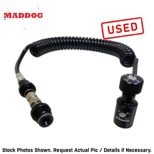 CLEARANCE Maddog Heavy Duty Paintball Tank Remote Coil w/ SLIDECHECK | USED