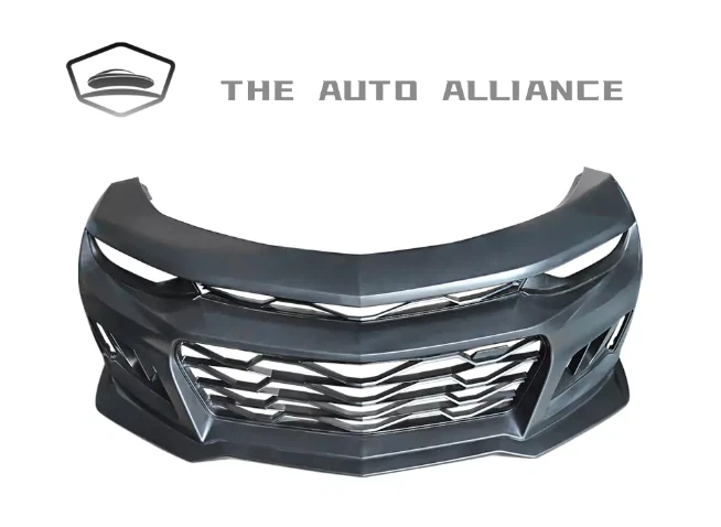 For 2016-2018 Chevy Chevrolet Camaro ZL1 Style Full Front Bumper+Fog light - Image 4 of 4