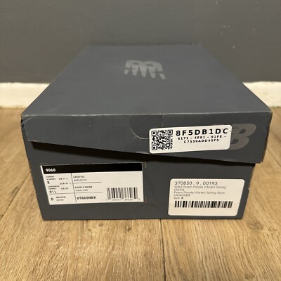 New Balance 9060 Prism Purple Size 8 Brand New U9060NBX | eBay