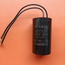 CBB60 Run Capacitor 40uF 40MFD 450VAC Washing Machine Pump Motor