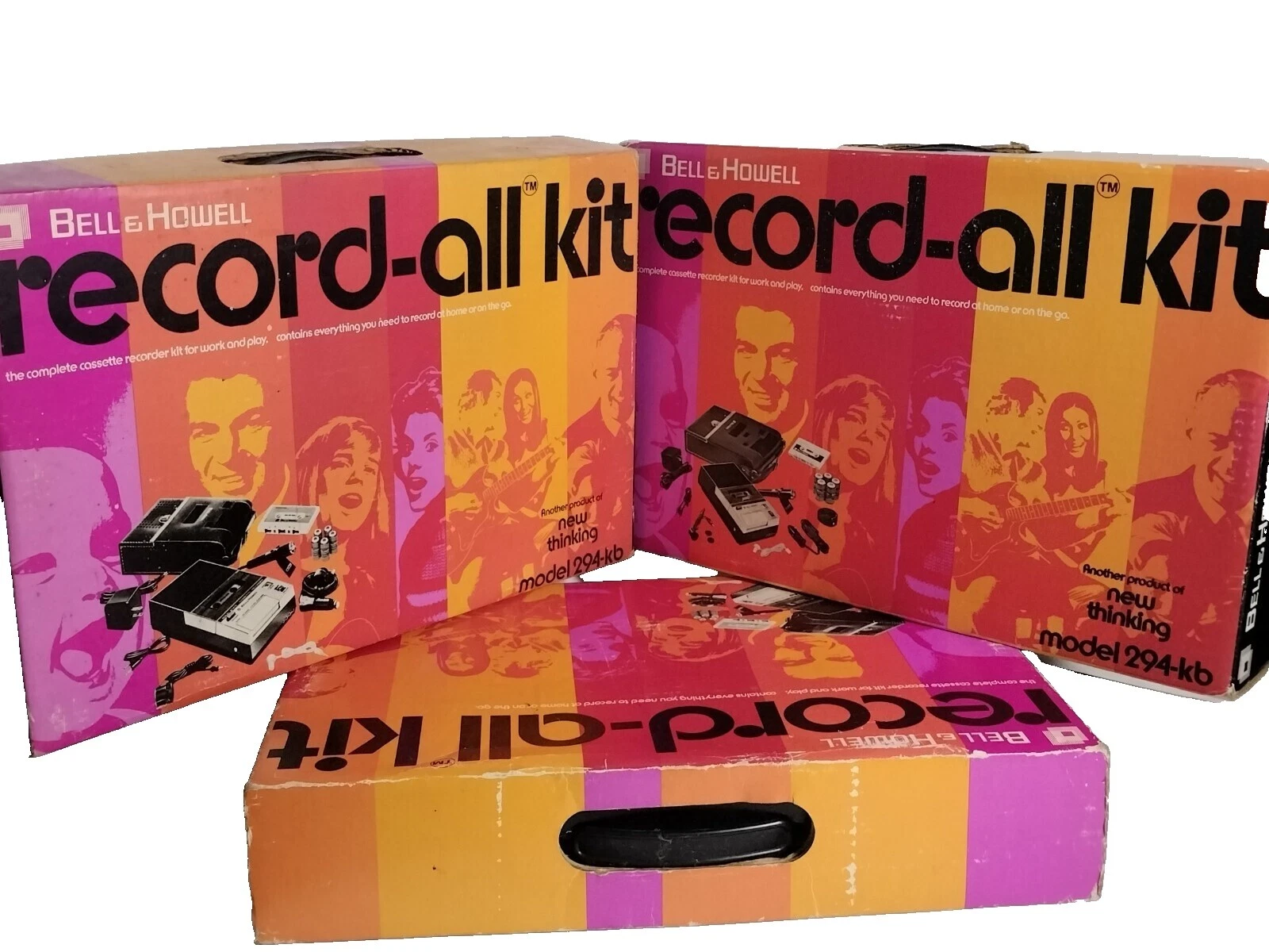 Platinas de casete Bell and Howell Vintage