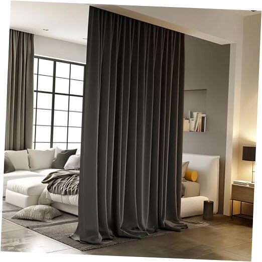 Room Divider Curtains for Ceiling Track Rodout 120