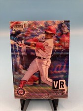 2021 Juan Soto Stadium Club Chrome VR WAVE Virtual Reality Wave Refractor VR-4