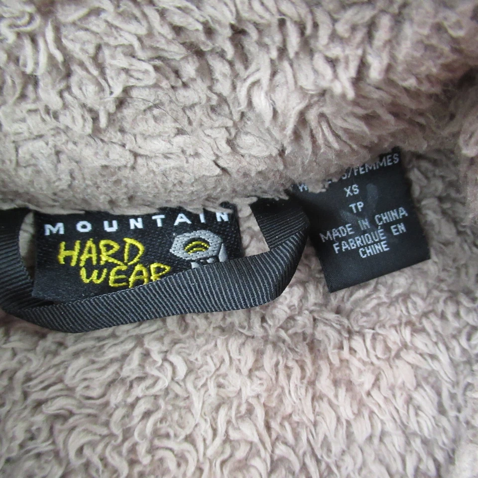 Chaqueta Mountain Hardwear Para Mujer XS Manga Larga Cremallera Completa Bolsillos Polares Foto 3 de 4