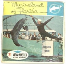 MARINELAND of FLORIDA 3d View-Master 3 Reel Packet NEW SEALED