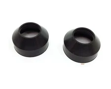 2 Pack Front Fork Dust Seals Boots Fits 33mm Tube - Honda Kawasaki Suzuki Yamaha