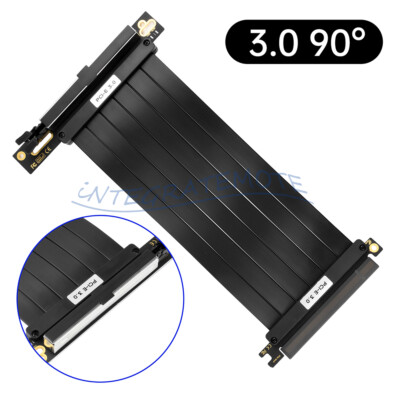 PCI-E 3.0/4.0 16x Riser Cable Graphics Card Extension Cable GPU Expansion Card