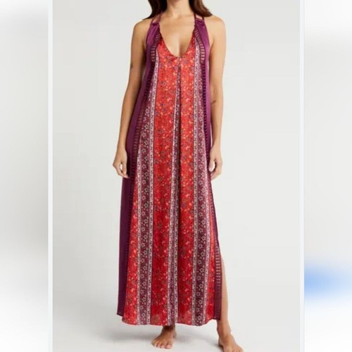 Free People Bohemian Night Maxi Slip Dress Size XS - Picture 2 of 8
