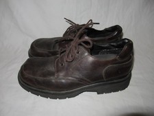 Dr. Doc Martens 9260 Made in England 4 Eye Brown leather Shoes Men Size 10 GUC