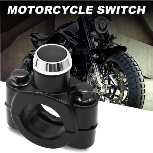 7/8" Motorcycle Switch Momentary Horn Power Start Switch Aluminum 22mm Handlebar - Bild 2 von 9