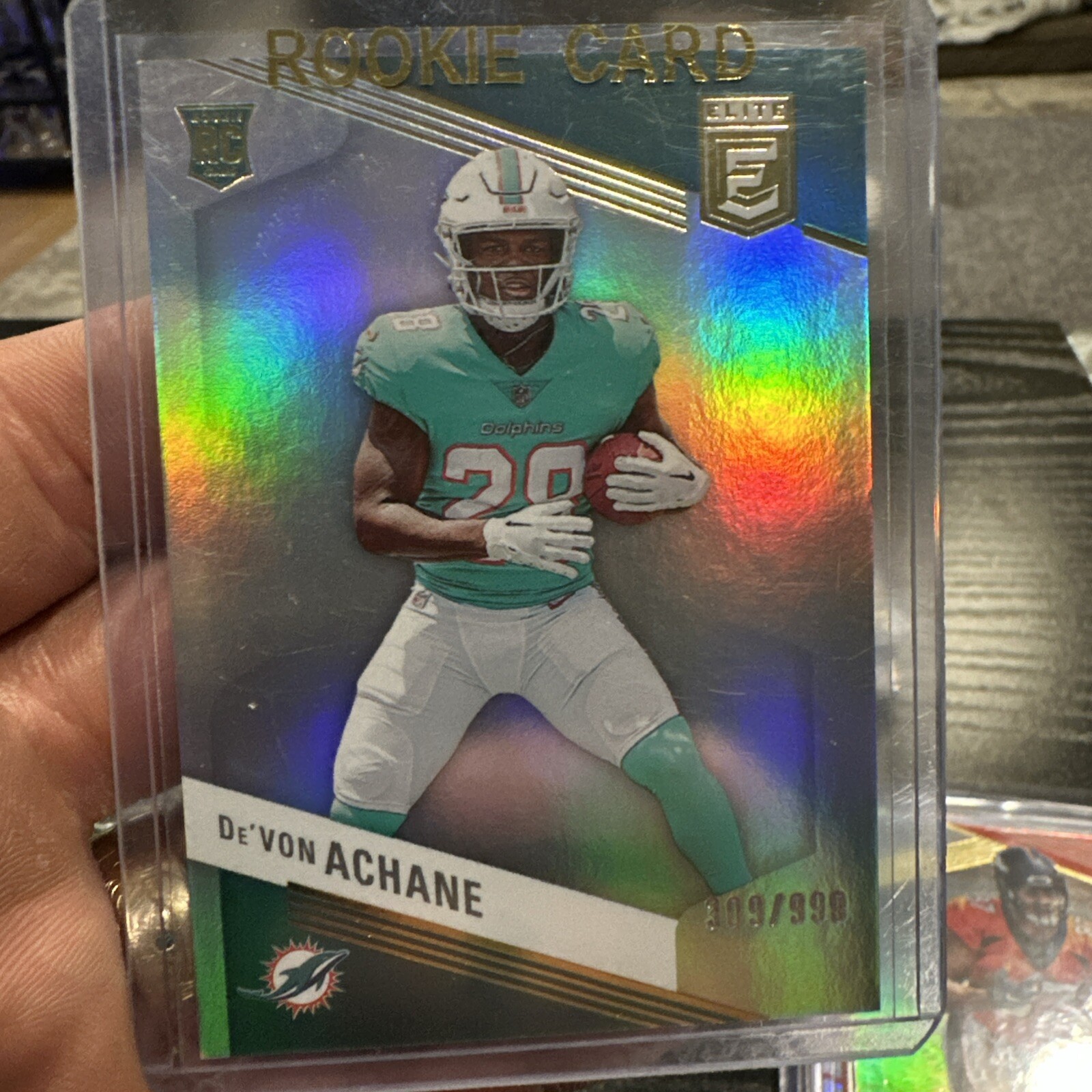 2023 Panini Donruss Elite - Rookies #132 De'Von Achane /999 (RC)