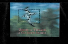 Tuvalu 2000 - Birds - Souvenir Stamp Sheet - Scott #836 - MNH