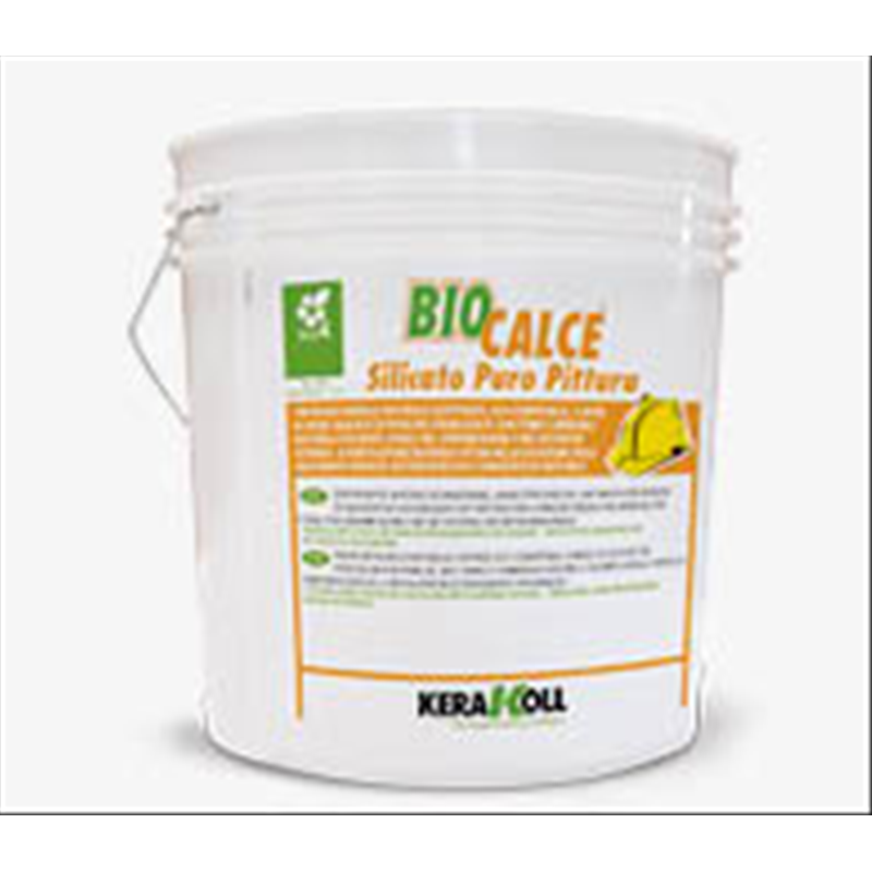 BIOCALCE SILICATO PURO PITTURA KERAKOLL BIANCO 14 LT