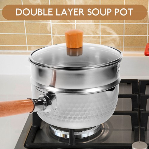 Suppe Pfanne Kleiner Emailtopf Container Dampfkochtopf Knödel - Bild 5 von 12
