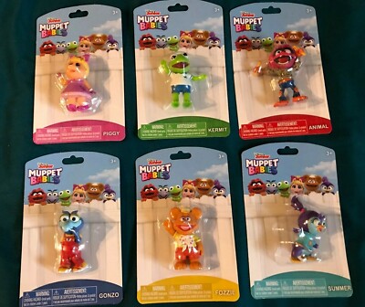 NEW ~ DISNEY JUNIOR ~ ''MUPPET BABIES'' MINI FIGURES ~ 1 or ALL ~ 1+ SHIP 