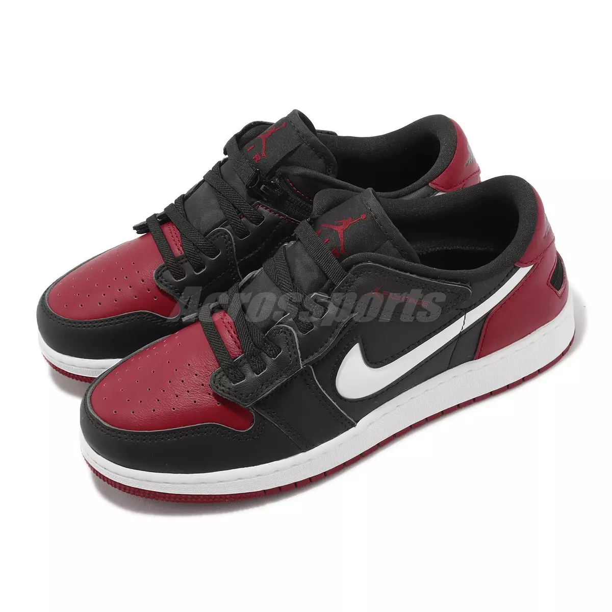 Nike Air Jordan 1 Low FlyEase GS AJ1 Alternate Bred Toe Kids Youth DN4639-066
