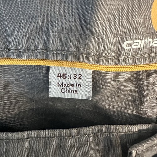 Pantalones cargo Carhartt Force ajuste relajado 101148 gris para hombre 46X32 - Imagen 5 de 7