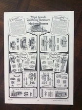 Sears & Roebuck Book Re-Print Vintage Ad Building Hardware For Modern Homes