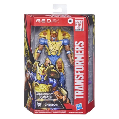 Transformers Generations Deluxe Action Figure RED - Cheetor - Image 1 of 4