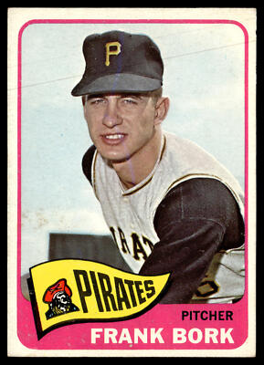 1965 Topps Frank Bork #592 RC Pittsburgh Pirates