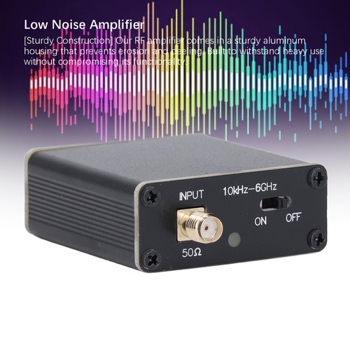 Low Noise Amplifier 10KHz To 6GHz Wide Band High Gain LNA Amplifier Tools New - Picture 18 of 23