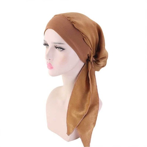 Frauen Krebs Kopftuch Chemo Haarausfall Hut Turban Vorgebundene Kopfbedeckung☆ - Bild 35 von 63