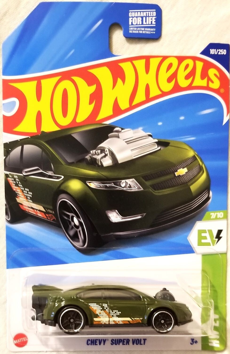 Hot Wheels - 2025 HW EV 7/10 Chevy Super Volt 101/250 (BBHYY99)