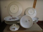 14 piece set Original Bloch & Co. Eichwald Dinner Plates and sugar dish — photo 2