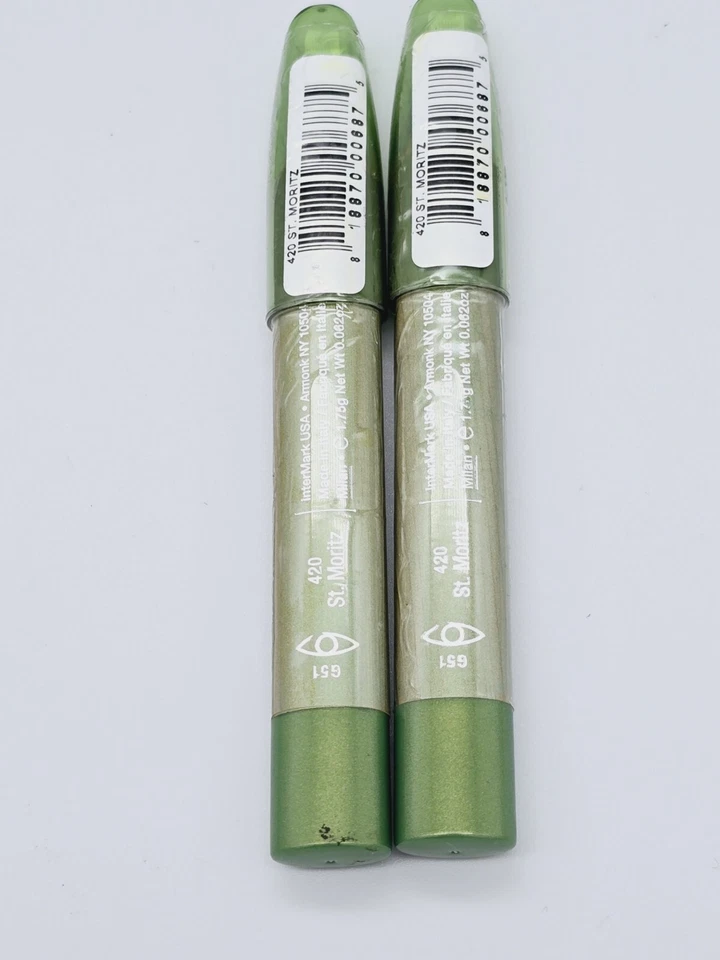 STYLI STYLE Flat Pencil for EYES 420 St. Moritz *SEALED* QTY:2 - Image 3 of 3