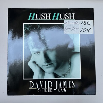 David James & The U.P. Crew - Hush Hush 883 677-1 ME vinyl 12'' record SYNTH-POP