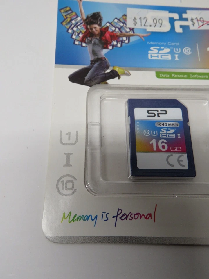 (2) Silicon Power 16GB SDHC Class 10 UHS-1 Superior SD Memory Card - Image 3 of 4