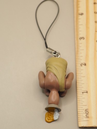 Curry Cook Kinnikuman Mini Figure Dogeza Strap Gashapon Kitan Club Japan C803 - Picture 2 of 8