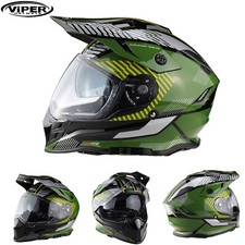 Casco Enduro Motocross Off Road Quad MX Dirt Bike ATV Racing Crash ViPER RXV288