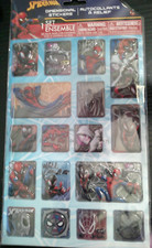 NEW 17 ct MARVEL SPIDERMAN SUPERHERO DIMENSIONAL 3d Stickers