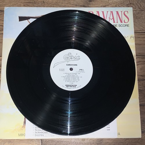 Caravans Original Motion Picture Score Vinyl (Promotional Copy) - Picture 3 of 4
