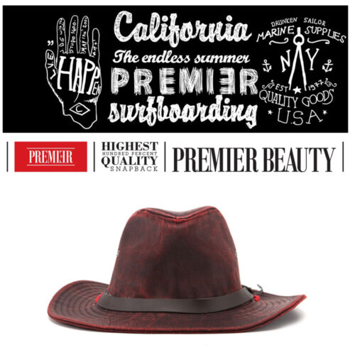 Sombreros unisex para hombre mujer Premier western vaquero jugador arbusto jinete Fedora con cable - Imagen 3 de 10
