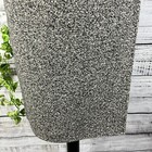 Worth Skirt size 4 Black Gray Wool Tweed Wrap Knee Faux Leather Career Modest — photo 7