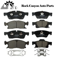 Pastiglie freno anteriori posteriori in ceramica per Dodge Durango Jeep Grand Cherokee 2011 - 2016