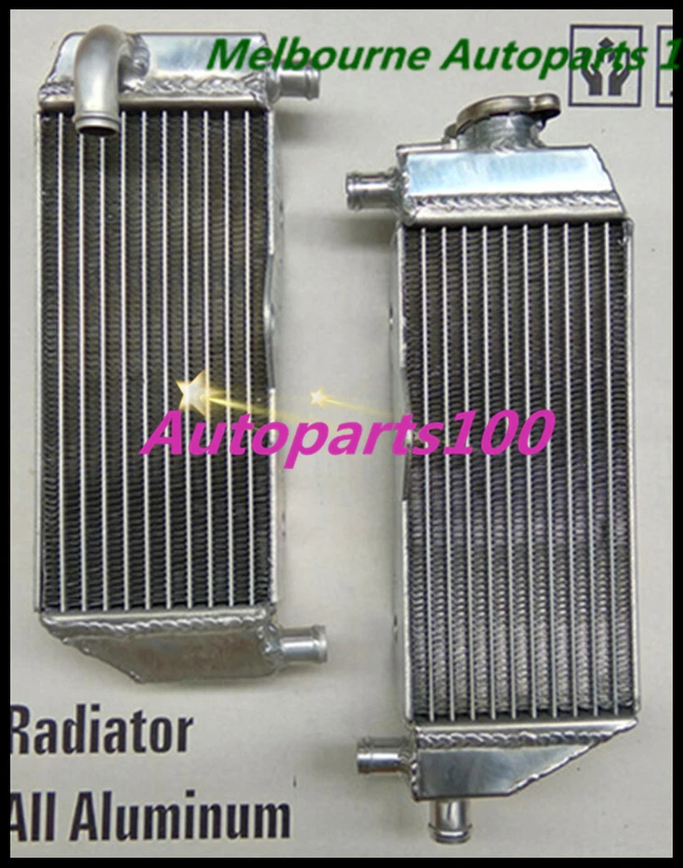 Radiador + Manguera Azul Para Yamaha YZ250 YZ 250 YZ250X YZ250G 2 Tiempos 2002-2019 17 Foto 3 de 4